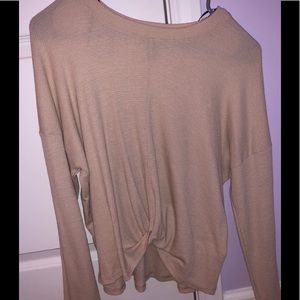 tan forever 21 shirt